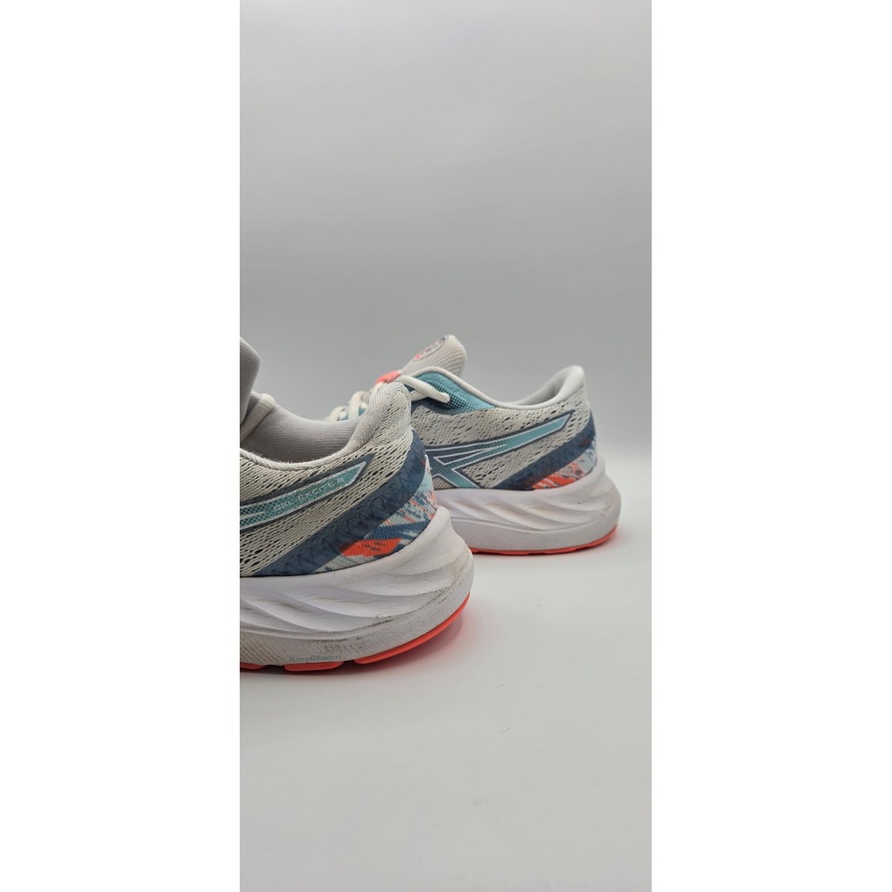 ASICS Gel-Excite 8 Women's Running Shoes 8 White Blue Coral Celebration 1012B157 - Picture 10 of 12